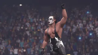 Sting vs Goldberg WWE