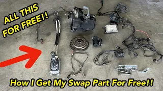 Volkswagen Golf Mk1 Build (Ep.32) / HOW I GET SWAP PARTS FOR FREE / VW Swap Rabbit Caddy Citi Cabrio