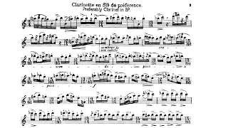 Igor Stravinsky - Three Pieces for Clarinet (1918) [Score-Video]