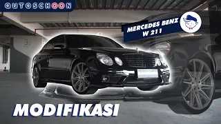 MODIFIKASI MERCEDES BENZ W 211 BOS BERLIAN SURABAYA