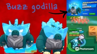 buzz godzilla en Brawl stars/ la mejor sking de BUZZ