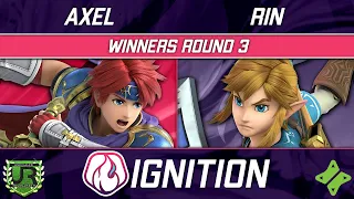 Ignition 263 WINNERS ROUND 3 - Axel (Roy) vs RIN (Link)