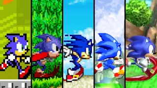 Evolution of 2D Sonic (1991-2021)