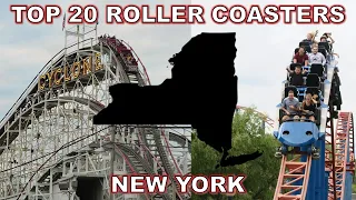 Top 20 Roller Coasters in New York | US States Ranked