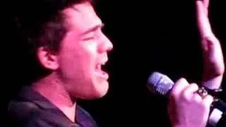 Adam Lambert Singing at the Upright Cabaret 3/28/08