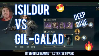 Season 5 - Isildur vs Gil-Galad end game PvP - Deep Dive - LOTR Rise to War