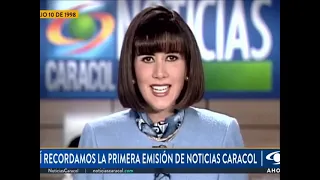 Primera emisión de Noticias Caracol  (10/07/1998)