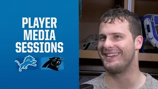 Detroit Lions players meet with the media | 2023 Week 5: Lions vs. Panthers