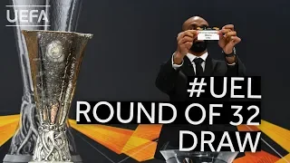 2019/20 UEFA Europa League Round of 32 Draw