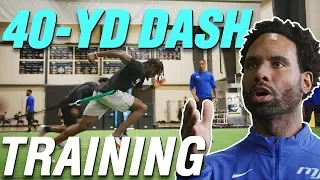 How NFL Prospects Train for the 40-yard Dash