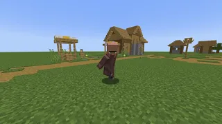 minecraft villager hitting the griddy