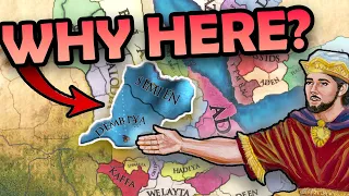 Why are EU4's ONLY JEWISH provinces in Ethiopia?!