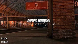 [DO NOT OVERUSE]•Hogwarts train shifting subliminal• very powerful• BLACK SCREEN•