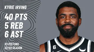 Kyrie Irving vs Detroit Pistons | Jan 26, 2023