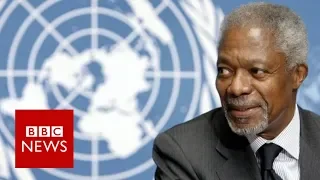 Kofi Annan Death: Former UN chief dies at 80 - BBC News