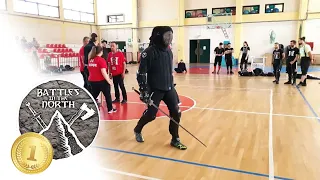 Jerze de Reus VS Axel Pettersson - HEMA Longsword Final - Battles in the North II - Greece