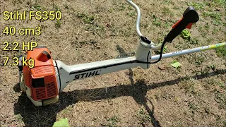 Stihl FS350 teszt és bemutató