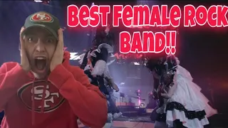 First Time Listening to Band Maid - Domination (Live) (Reaction)