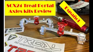 Axial Scx24 Eje de Portal Treal, links, Injora diferencial (SCX24 building project EP 1) Español