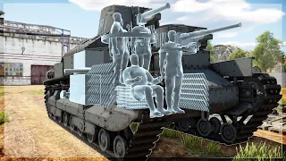 Articulating Tracked Japanese LANDSHIP Ro-Go (War Thunder)