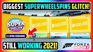 *NEW* Forza Horizon 4 UNLIMITED SUPER WHEELSPINS GLITCH! FAST EXPLOIT - WORKING FOR XBOX & PC 2021!