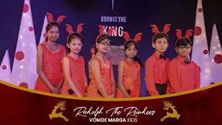 Rudolph the Red Nosed Reindeer | Christmas Dance  | Vonde Marga Church #christmaskidsdance