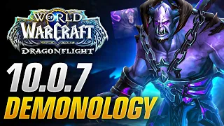 Patch 10.0.7 Demonology Warlock DPS Guide! New Talents, Rotations and More!