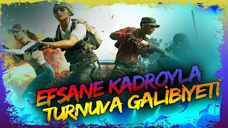 EFSANE KADROYLA TURNUVA GALİBİYETİ [PUBG]