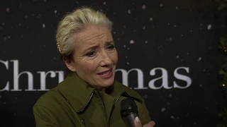 Last Christmas New York Premiere - Itw Emma Thompson (official video)