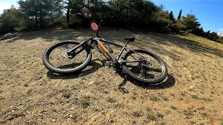 Mtb Ride Thessaloniki Trails xenofon(lada)-m5 . Cube reaction tm pro.