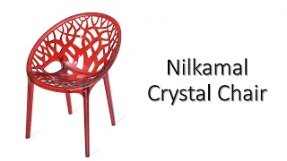 Nilkamal Crystal Plastic Chair : Review