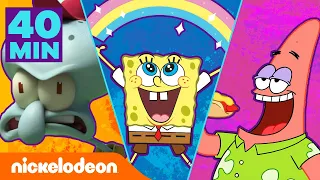 SpongeBob, Koraalkamp & de Patrick Show | 1 uur lang de meest iconische momenten! | Nickelodeon