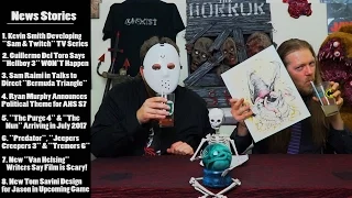 The Horror Show News WITH BOOZE 2/24/17 - The Purge 4 & The Nun In 2018; HELLBOY 3; New VAN HELSING