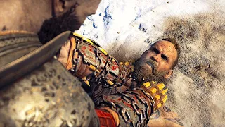 Kratos Kills Freya's Son Baldur Scene - God Of War