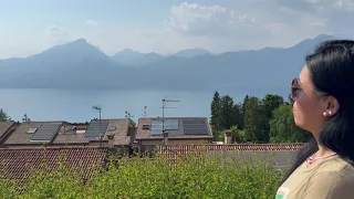 The Lake View from Mount Baldo