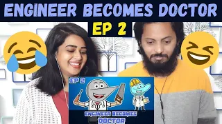 THE TWIST | S01E02 ENGINEER BECOMES DOCTOR REACTION | Angry Prash | Dplanet Reacts | Chaitali Vishal