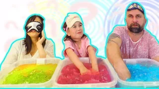 Джелли Баф Челлендж Угадай свои личные вещи и игрушки в Jelly Baff Cюрпризы в коробках