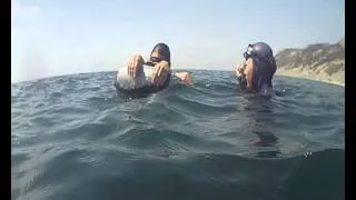 Freediving Black sea Varvarovka 03.08.14