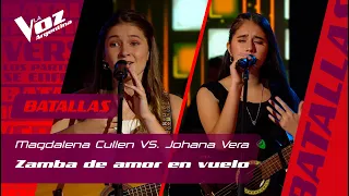 Magdalena Cullen VS. Johana Vera: "Zamba de amor en vuelo" - Batallas - La Voz Argentina 2021