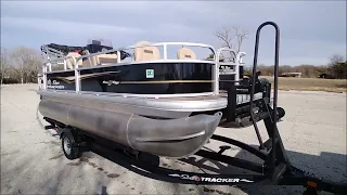 2022 SUNTRACKER 16ft. BASS BUGGY LAKE TEST AND LAND INSPECTION