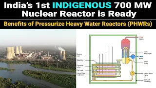 India’s 1st Indigenous Nuclear Reactor is Ready | Benefits of Pressurize heavy water reactors PHWRs