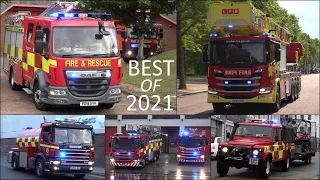 Fire Engines and Trucks responding - BEST OF 2021