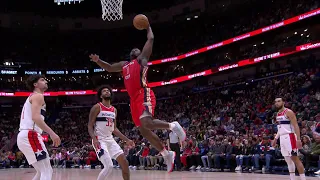 Pelicans Stat Leader Highlights: Zion Williamson with 36 Points vs. Washington Wizards