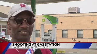 Clerk shot and killed at St. Louis City gas station