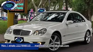 UNIDAD VENDIDA !  MERCEDES BENZ KOMPRESSOR C230 Bco Mod 2005