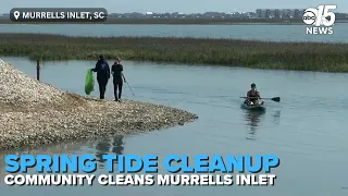 Murrells Inlet locals gather for 32nd annual Spring Tide Cleanup