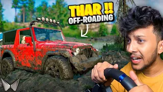 EXTREME OFF-ROADING CHALLENGE WITH MAHINDRA THAR 😱 IMPOSSIBLE CHALLENGE