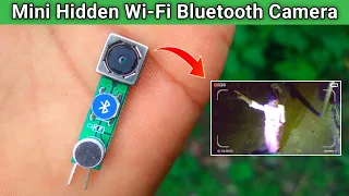 How To Make A Hidden Mini Wi-Fi Bluetooth Spy Cctv Camera - For Home