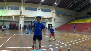 Badminton Beginner Training Children Malaysia 170725a