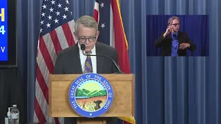 State of Ohio Governor DeWine full press conference addressing coronavirus in Ohio and Ohio police r